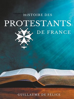 cover image of Histoire des protestants de France